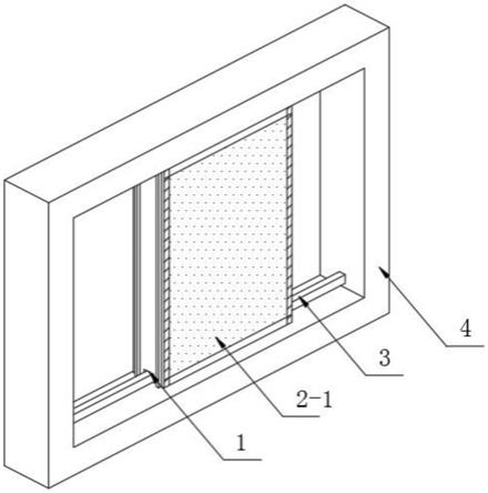 一种带有滑轨安全限位结构的门窗的制作方法