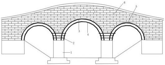 一种加固如旧、新建修旧的旧有石拱桥加固结构的制作方法