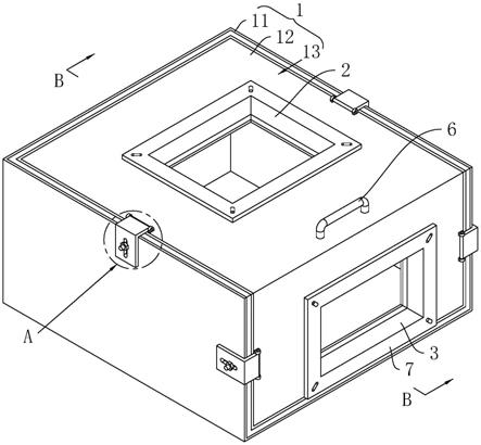 洁净空调系统用消声保温型静压箱的制作方法