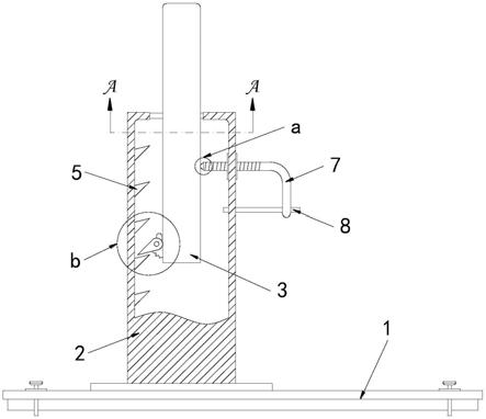 建筑施工用横梁支撑架的制作方法