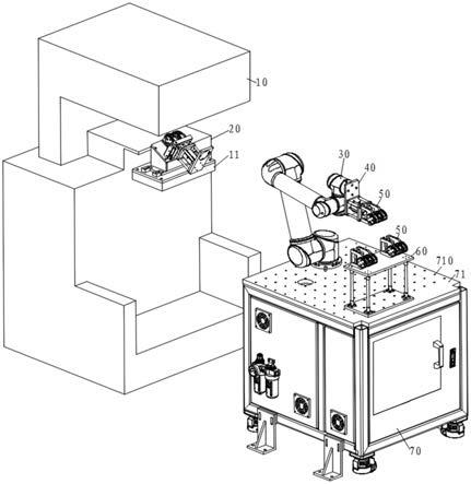 一种UR机器人双面自动印刷设备的制作方法