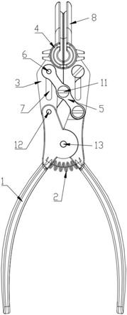 一种纤维支气管镜插管钳的制作方法