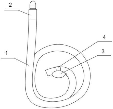 一种导尿管导引用内置扩撑装置的制作方法