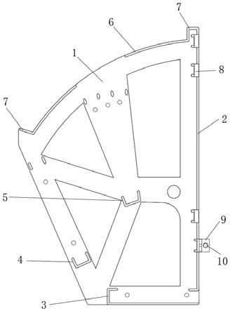 鞋柜翻斗抽屉支架的制作方法