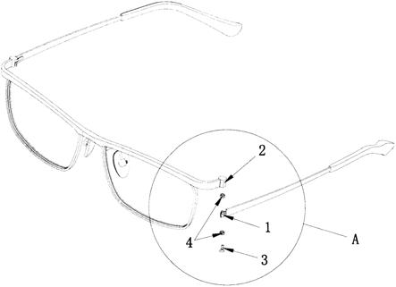 一种眼镜铰链结构的制作方法
