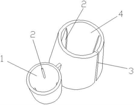 一种花艺包装纸固定扣件的制作方法