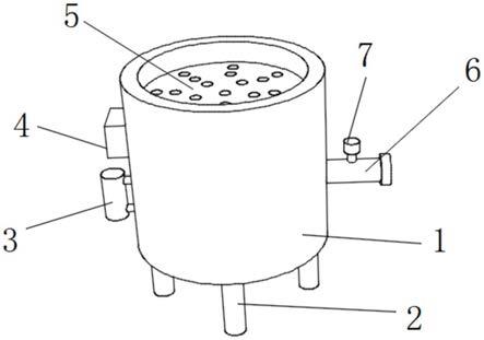 一种蒸制食品加工用变温调节蒸发器的制作方法
