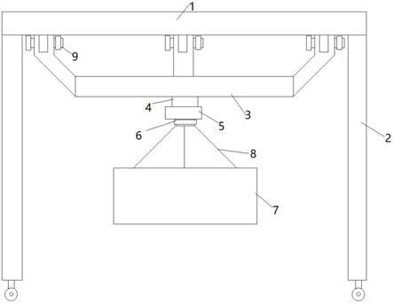 一种节能环保型建筑施工用吊架的制作方法