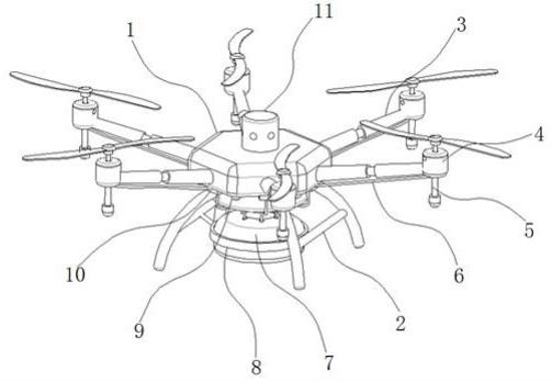 一种便于控制飞行姿态的农业植保无人机的制作方法