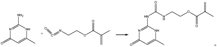 甲基丙烯酸嘧啶氨基乙酯类化合物的合成方法与流程
