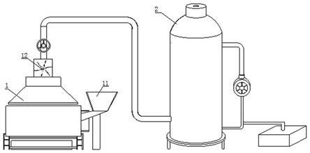一种阴离子交换树脂生产加工废气处理装置的制作方法