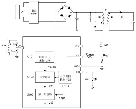 反激变换器的过功率保护方法、保护电路及反激变换器与流程