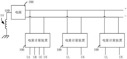 非隔离电压采样电路、电压采样系统和电量计量装置的制作方法