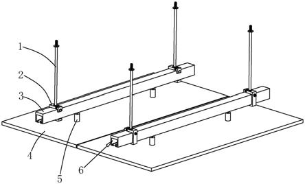 一种房建工程施工吊顶结构的制作方法