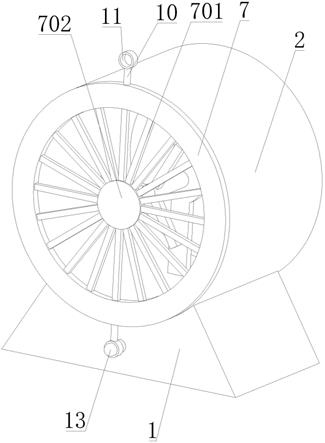 一种耐高温可逆式轴流叶轮风机的制作方法