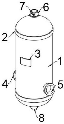 一种罩式炉气体存储耐压缓冲罐的制作方法