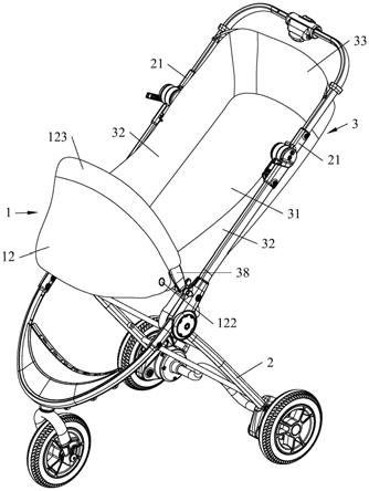 座位部挡片、婴儿载具及婴儿车的制作方法