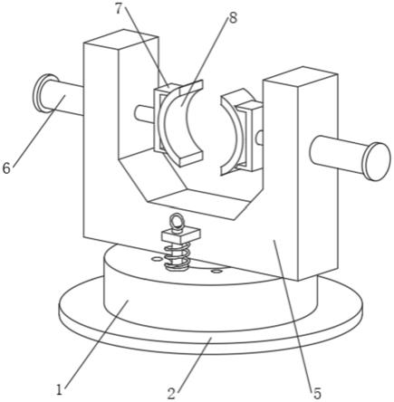 一种机械焊管用定位结构的制作方法