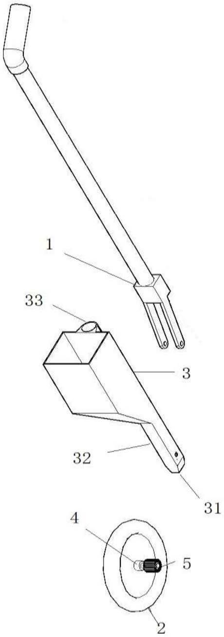 一种白灰放线器的制作方法