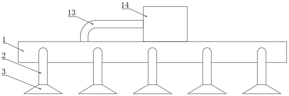 一种稳定性高的真空吸盘吊具的制作方法