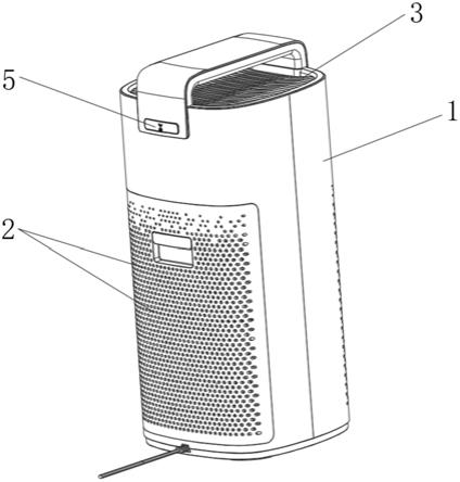 一种具有香薰盒的空气净化器的制作方法