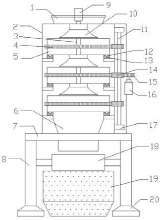 一种施工用建筑材料磨粉设备的制作方法