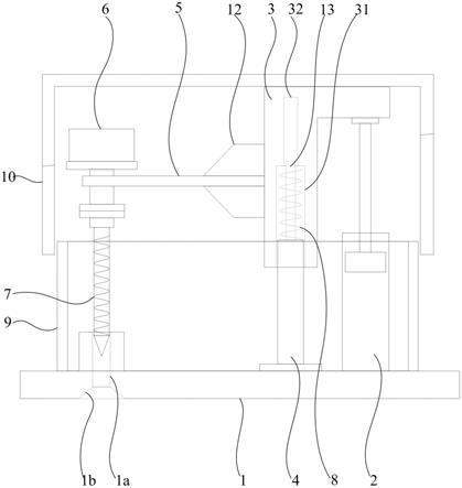 水平定向钻机前端可固定支座的制作方法