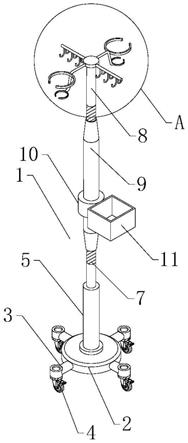 一种方便手术室护理的输液架的制作方法