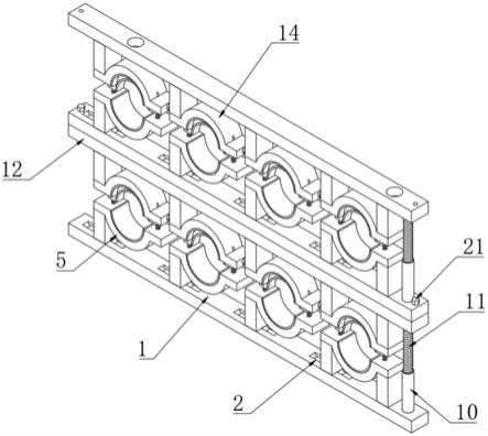 一种建筑施工管线固定装置的制作方法