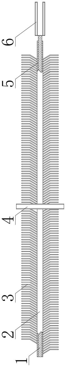 一种分体式空调器PTC电加热器铲片安装结构的制作方法