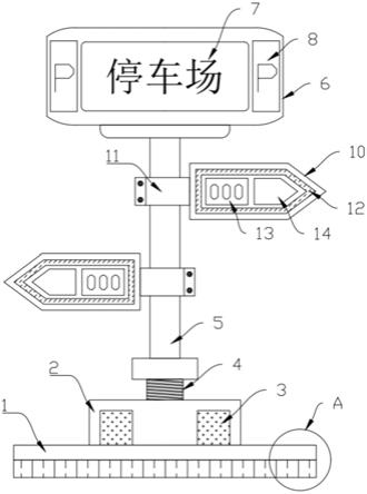 一种智慧停车用引导指示牌的制作方法