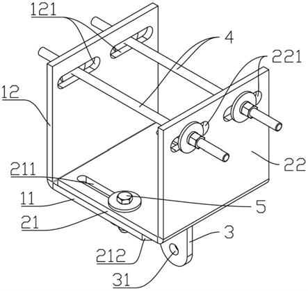 一种用于轨道交通屏蔽门的上部固定机构的制作方法