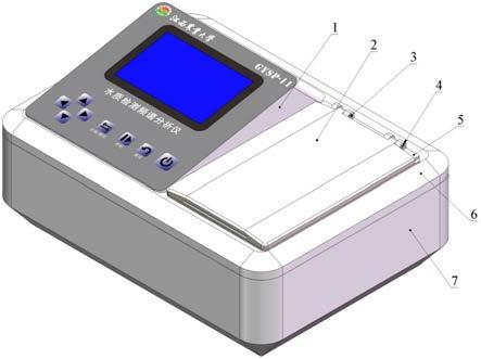 水质检测频谱分析仪器箱的制作方法