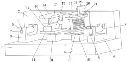 一种化纤加工处理用除静电机构的制作方法