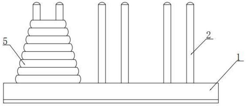 一种汉诺塔益智玩具的制作方法