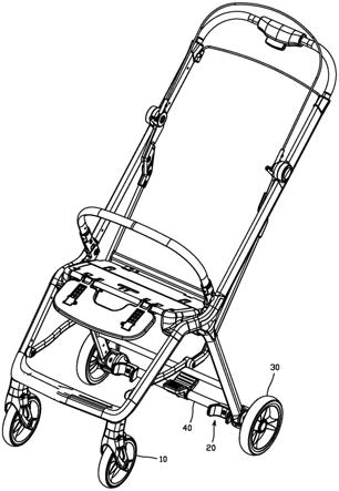 可收折的婴儿车的制作方法