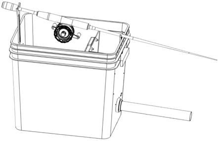 一种打窝筏钓桶的制作方法