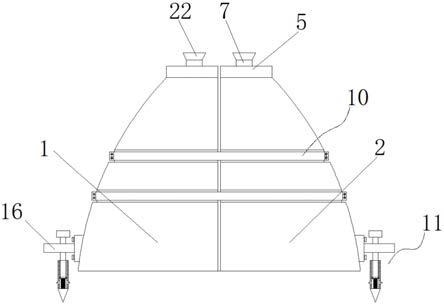 一种快速抢险分体空心护墩的制作方法