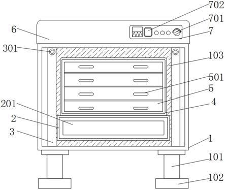 一种具有降温功能的烤版机的制作方法