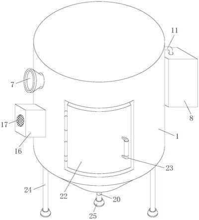 一种河砂加工用尾料分离设备的制作方法