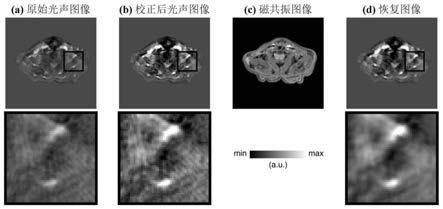 一种光声与磁共振联合成像方法