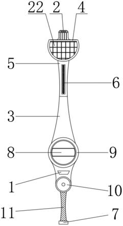 一种新型手持表面湿度检测器