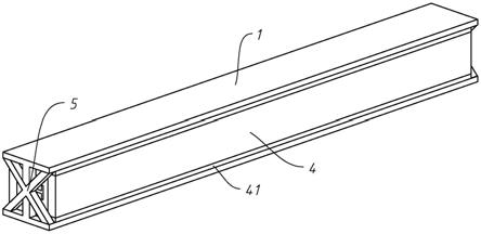 钢结构建筑用自保温梁的制作方法