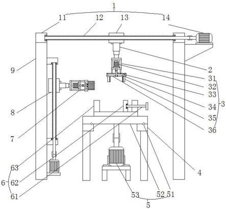 罗拉车机壳的变形检测装置的制作方法