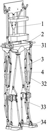 一种下肢助残外骨骼机器人
