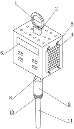 一种耐高温线缆连接的温度传感器的制作方法
