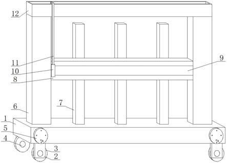 一种建筑施工安全管理围栏的制作方法