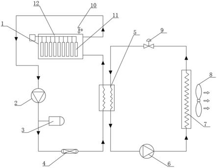 一种基于氟化液的新型高密度储能电池热管理液冷系统的制作方法