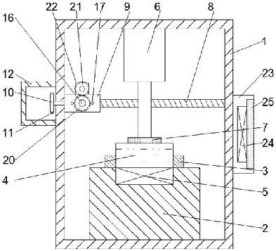 一种准确度高的建筑材料结构性能检测装置的制作方法