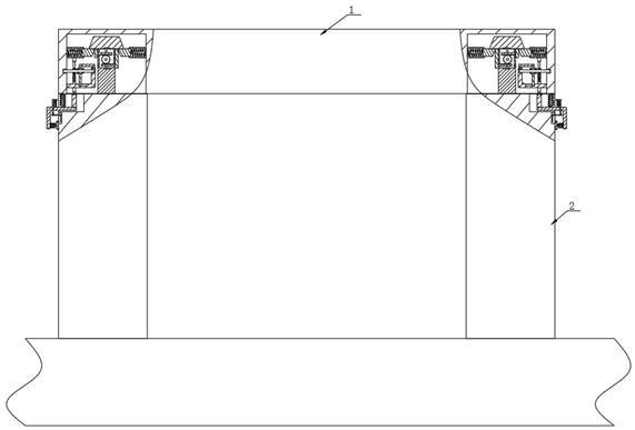 一种园林绿化建设用装配式钢结构的制作方法